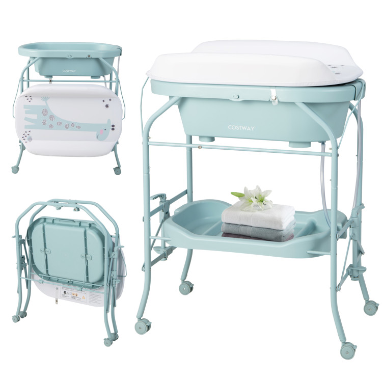 Baby Changing Table with Bathtub - Gallery View 1 of 8