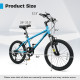 20/24 Inch Child Bicycle for Boys Girls Aged 8+ Years Old-测试同步测试 - Gallery View 4 of 6